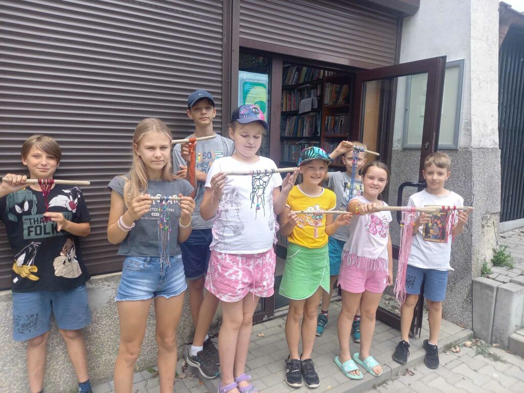 Zajęcia wakacyjne w filii na Źródlanej