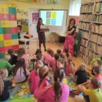 Warsztaty sznurkowe w bibliotece w Tyliczu