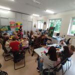 Warsztaty sznurkowe w bibliotece centralnej