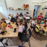 Warsztaty sznurkowe w bibliotece centralnej