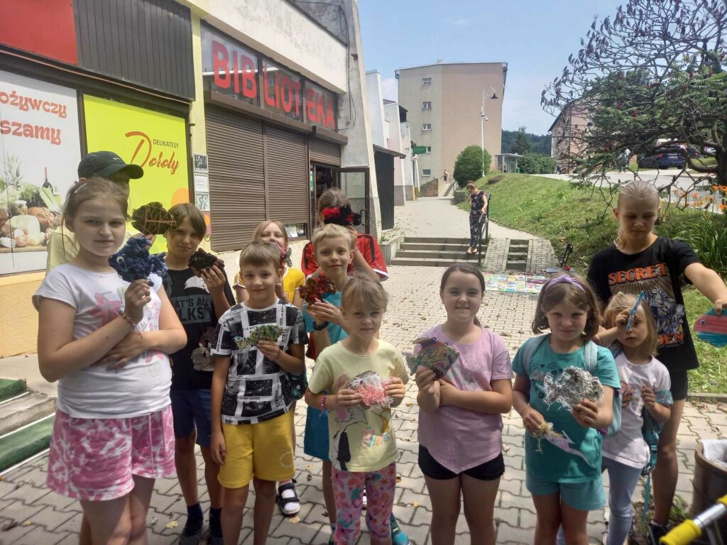 Zajęcia wakacyjne w filii  na Źródlanej