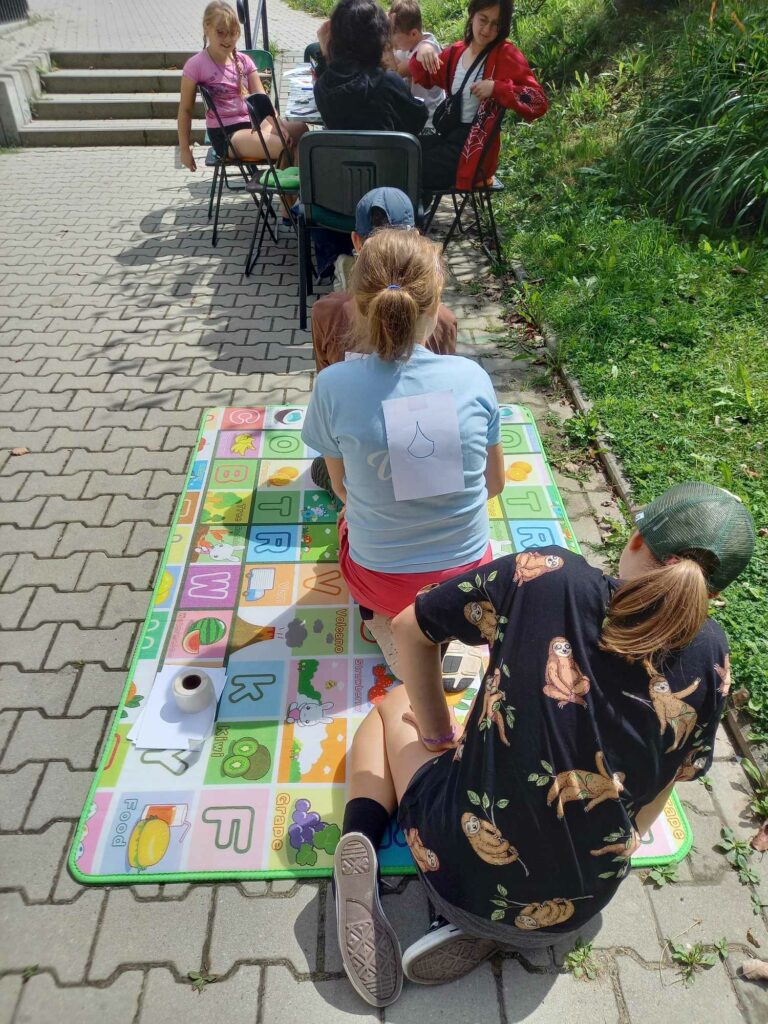 Zajęcia wakacyjne w filii  na Źródlanej