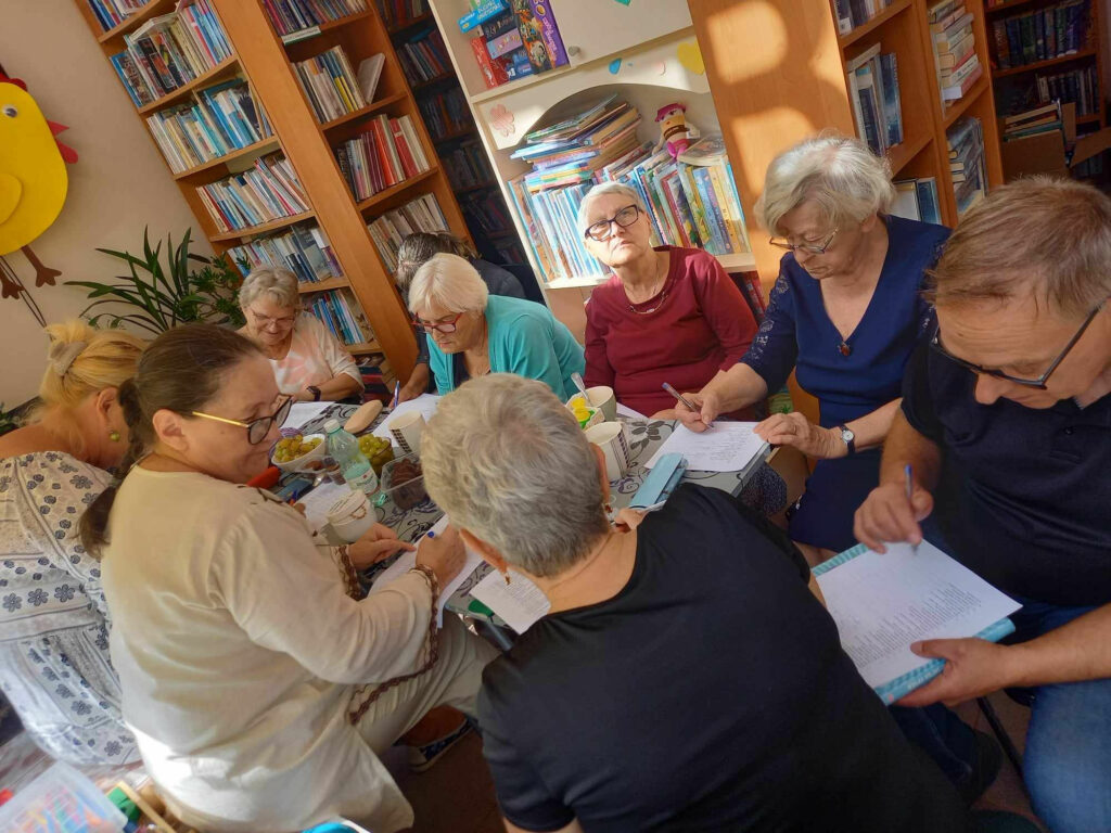 ŚRODY Z PASJAMI W BIBLIOTECE NA ŹRÓDLANEJ