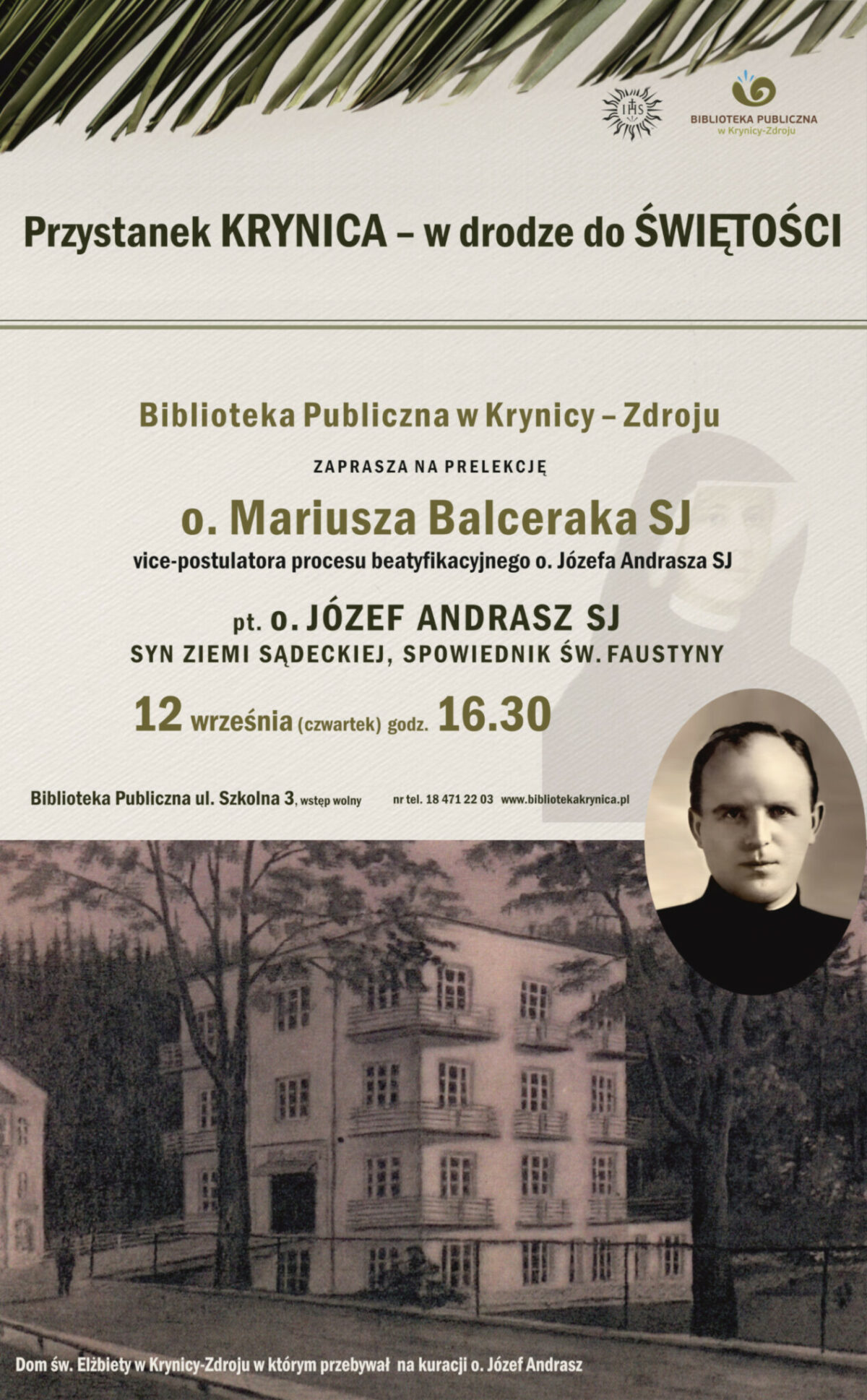 Spotkanie poświęcone ojcu Józefowi Andraszowi SJ
