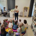Przedszkolaki z Montessori w Bibliotece Centralnej