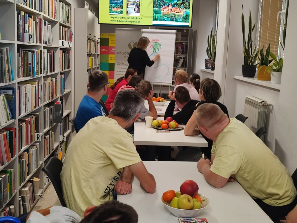 Ilustratorka Małgorzata Flis prowadzi warsztaty