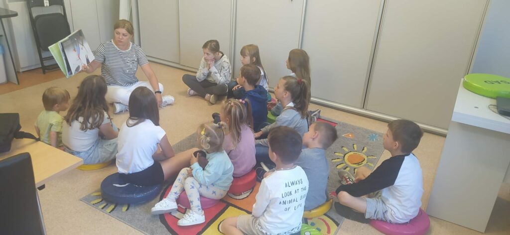 Sobotnie zajęcia w bibliotece centralnej