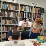Z książką na wesoło ciąg dalszy - zajęcia w bibliotece centralnej