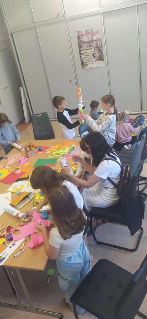 Sobotnie zajęcia w bibliotece centralnej