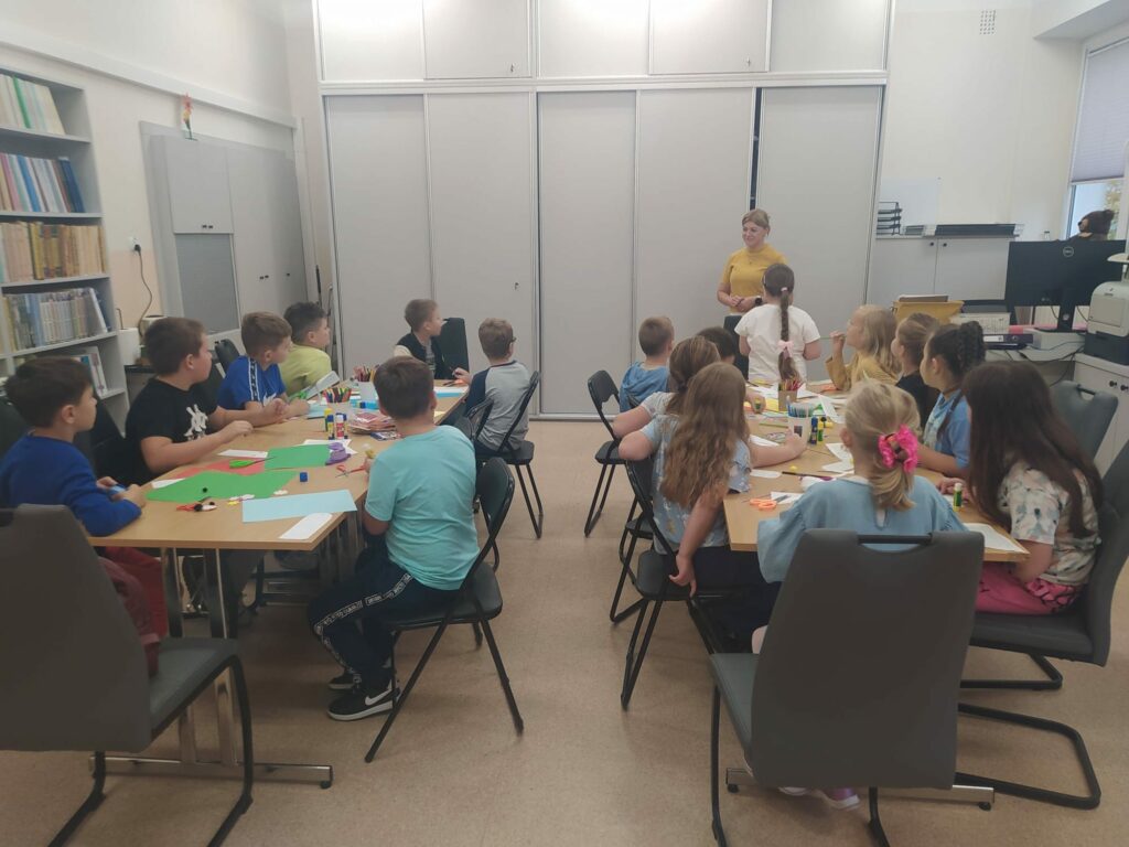 Zajęcia czytelnicze dla dzieci.