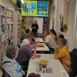 Pani Małgorzata Flis - dzisiejszy gość naszej biblioteki