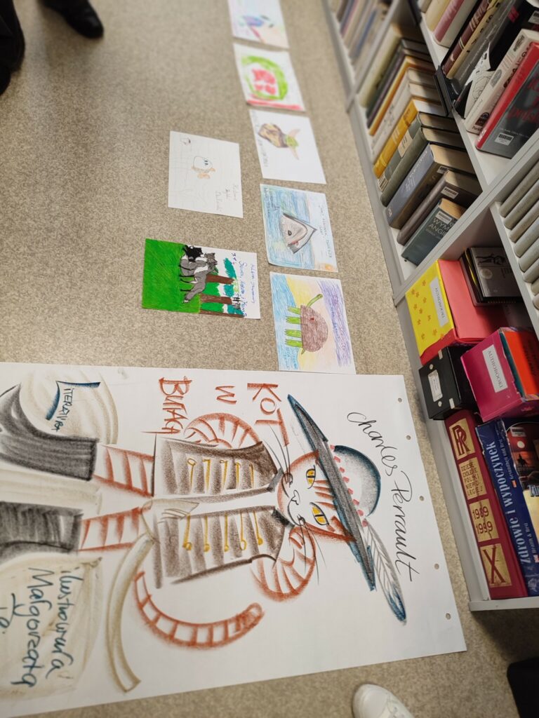 Pani Małgorzata Flis - dzisiejszy gość naszej biblioteki