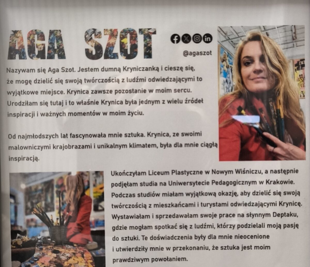 Wystawa prac Aga Szot