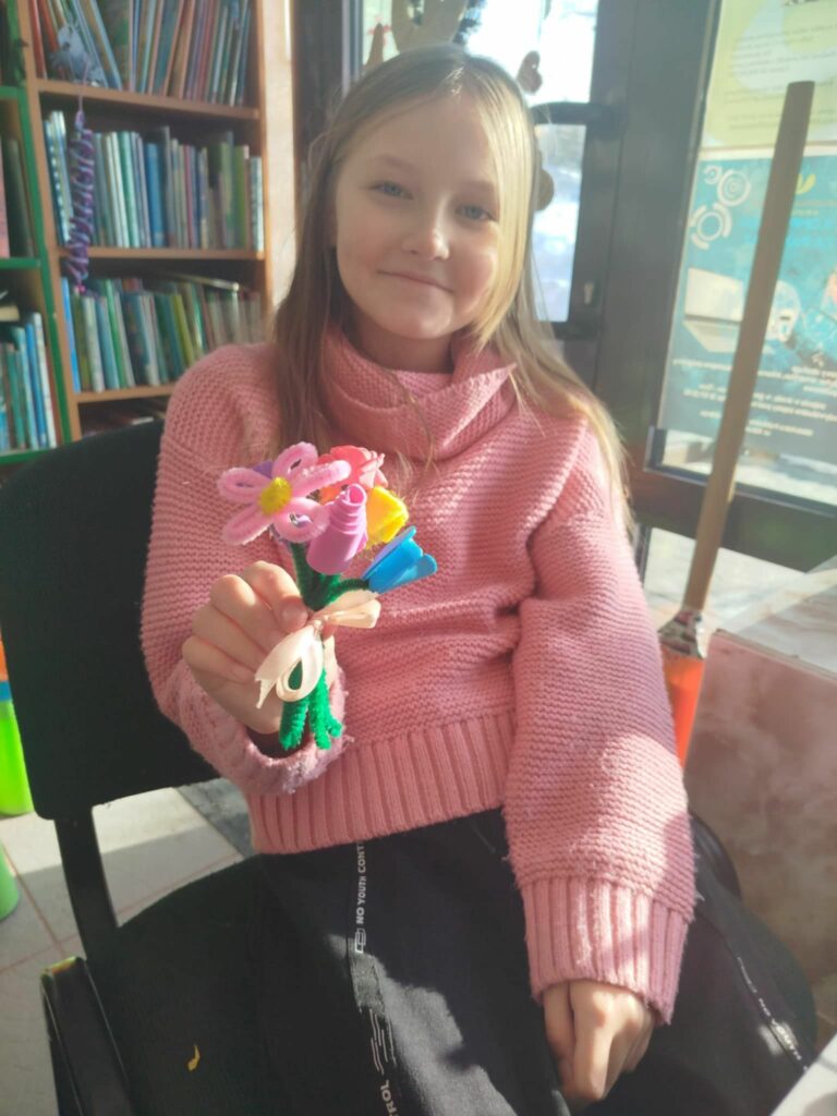 Zajęcia feryjne w bibliotece na Źródlanej