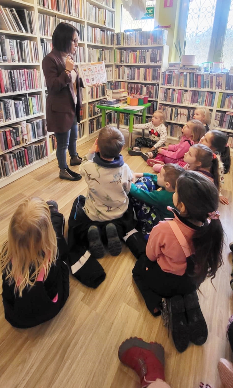 Tajemnice bibliotekarza – zajęcia czytelnicze w filii 1