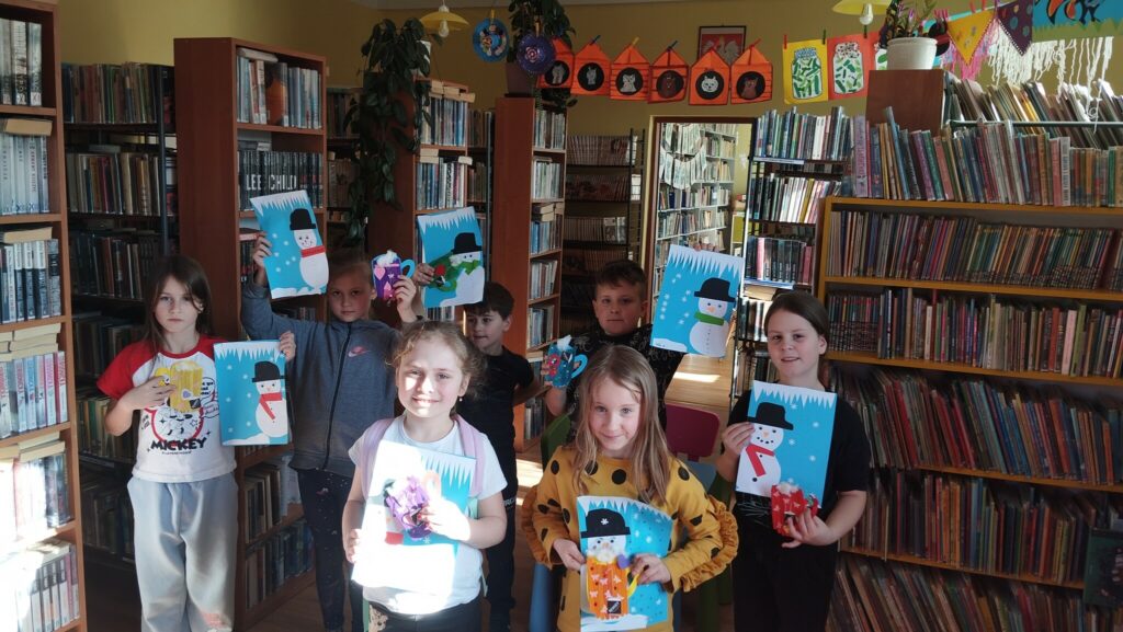 Ferie w tylickiej bibliotece ulepimy dziś bałwana