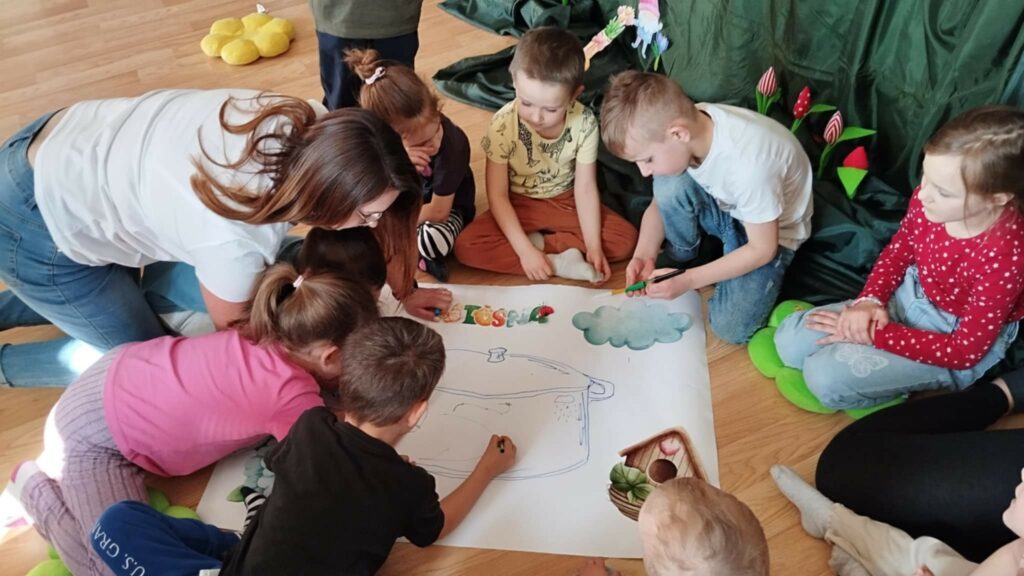 Wiosenne spotkanie dla mam z dziećmi w Bibliotece w Tyliczu