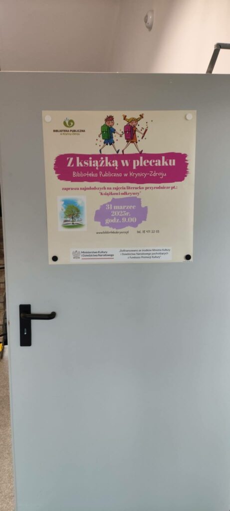 „Z książką w plecaku” – pierwsze spotkanie za nami!