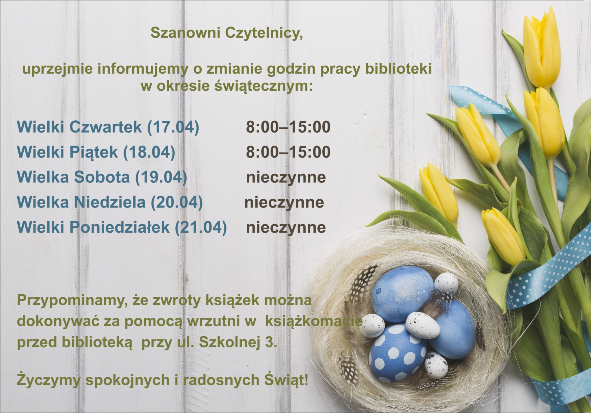 Wielkanoc inf na stronę