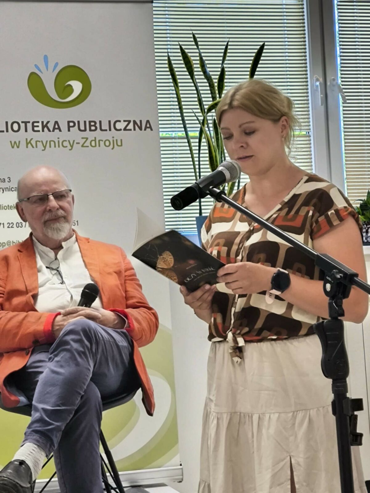 „Oczy w istość” – spotkanie autorskie w Witoldem Kalińskim.