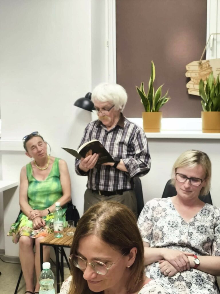 „Oczy w istość” - spotkanie autorskie w Witoldem Kalińskim.