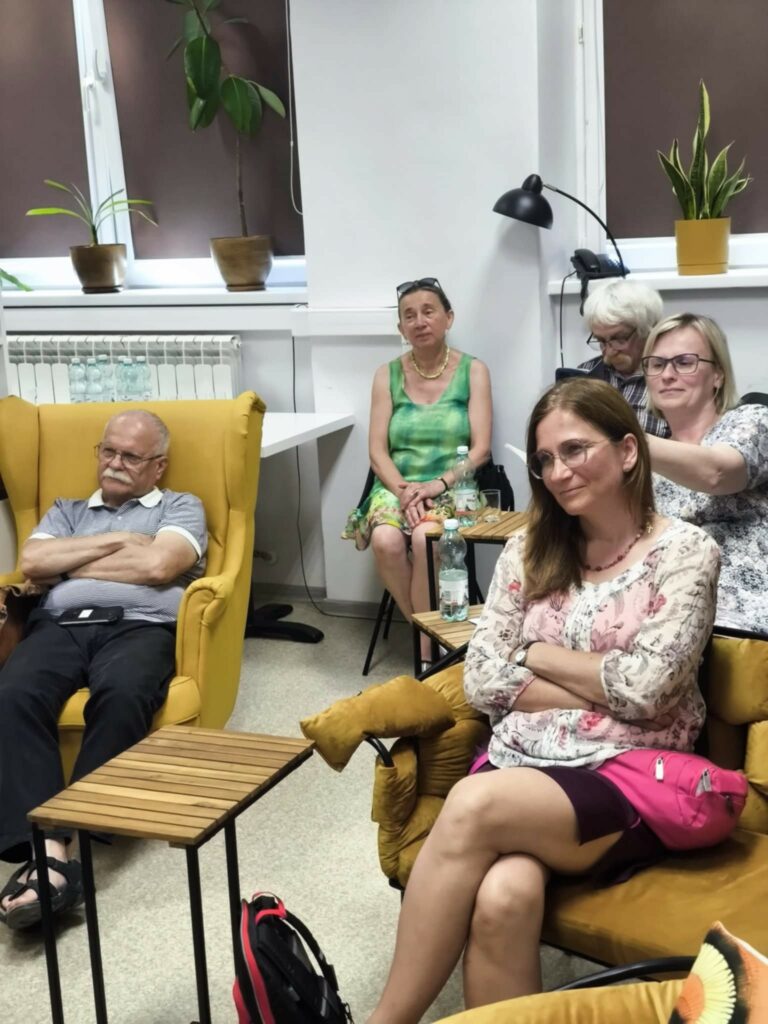 „Oczy w istość” - spotkanie autorskie w Witoldem Kalińskim.