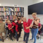 Dziś w bibliotece wyjątkowo sportowo i… bardzo wesoło!