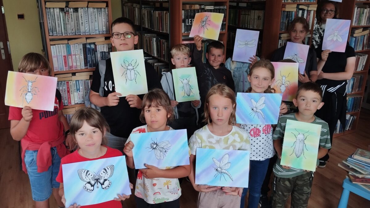 Owady – zajęcia wakacyjne w tylickiej bibliotece