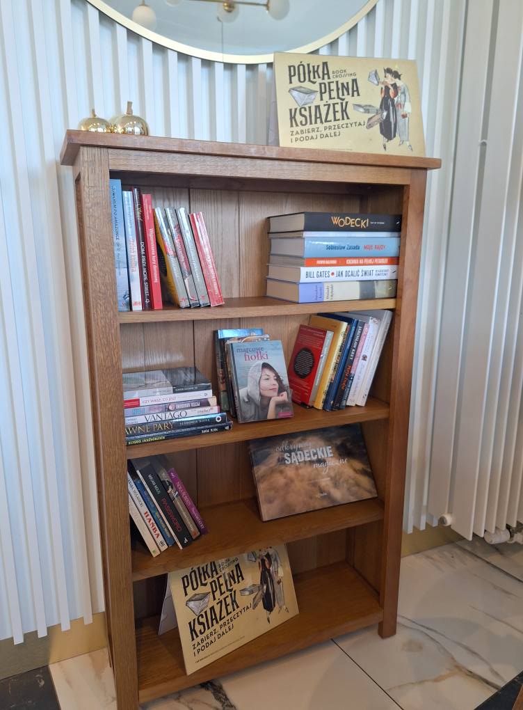 Podziel się lekturą – weź książkę, zostaw książkę