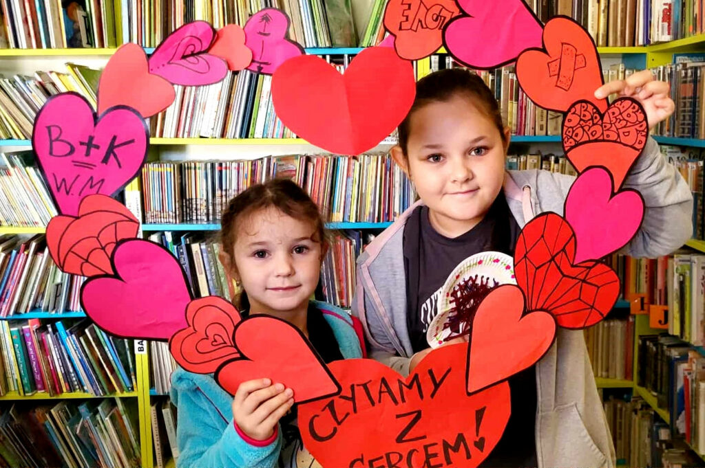 Czytamy z sercem - Sobota z Wyobraźnią w Filii na Czarnym Potoku