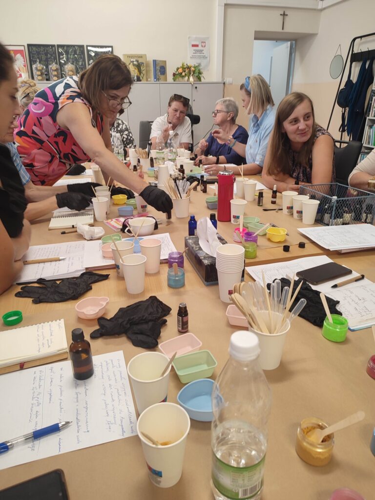 Warsztaty zielarskie w bibliotece