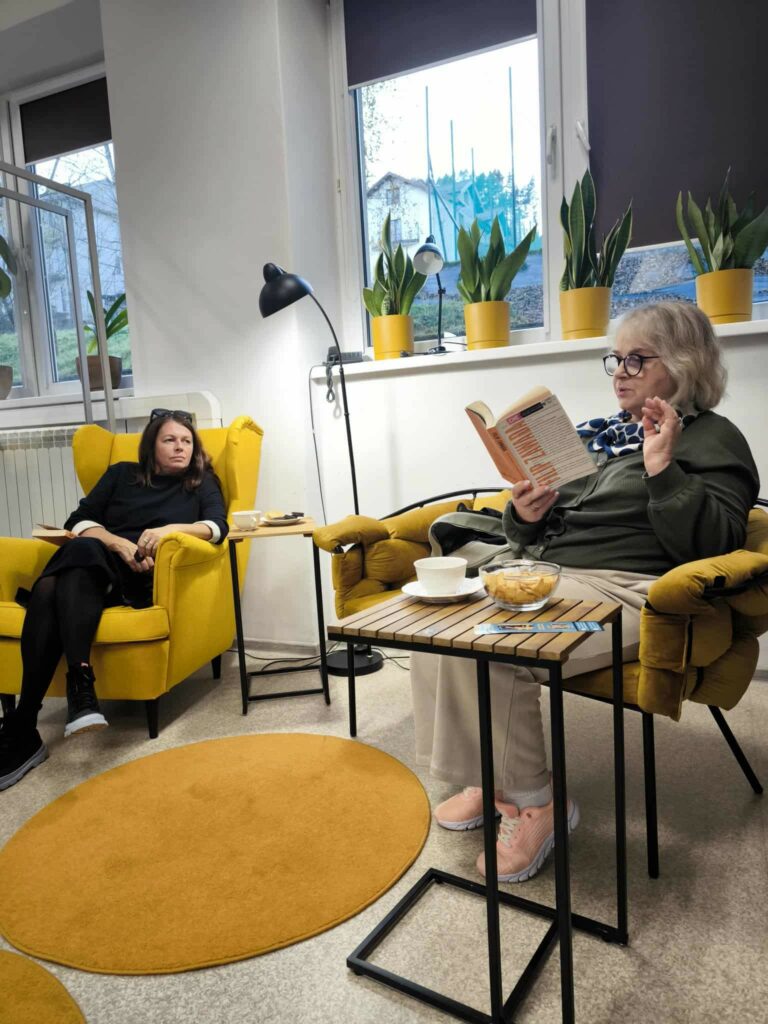 Spotkanie DKK w bibliotece