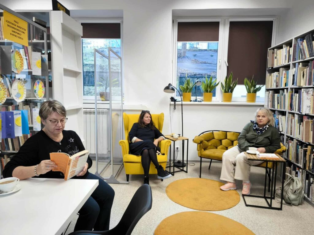 Spotkanie DKK w bibliotece