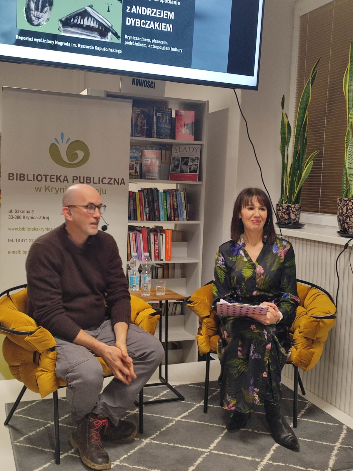 Spotkanie autorskie z Andrzejem Dybczakiem