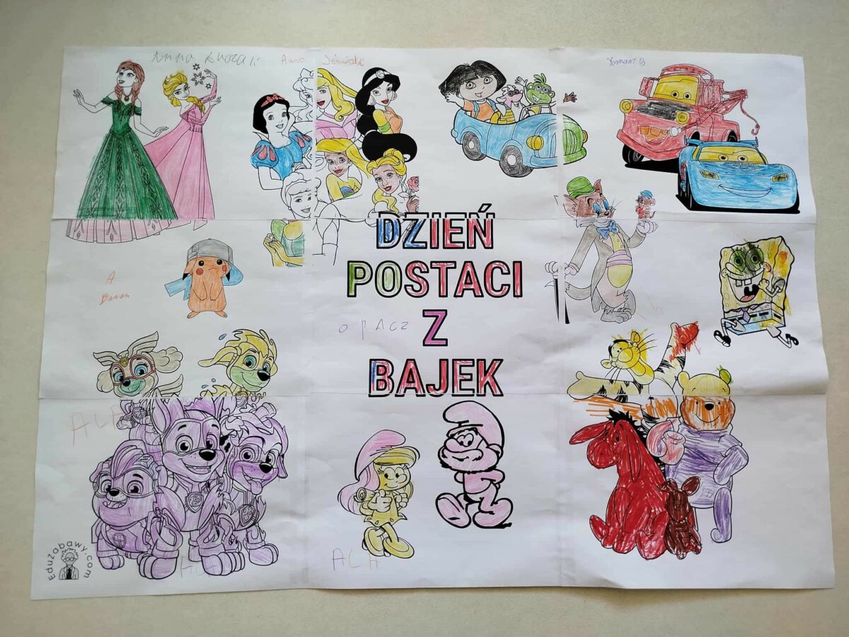 Dzień Postaci z Bajek w bibliotece!