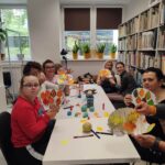 Jesienny jeżyk w bibliotece