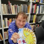 Spotkanie podopiecznych ŚDS w bibliotece