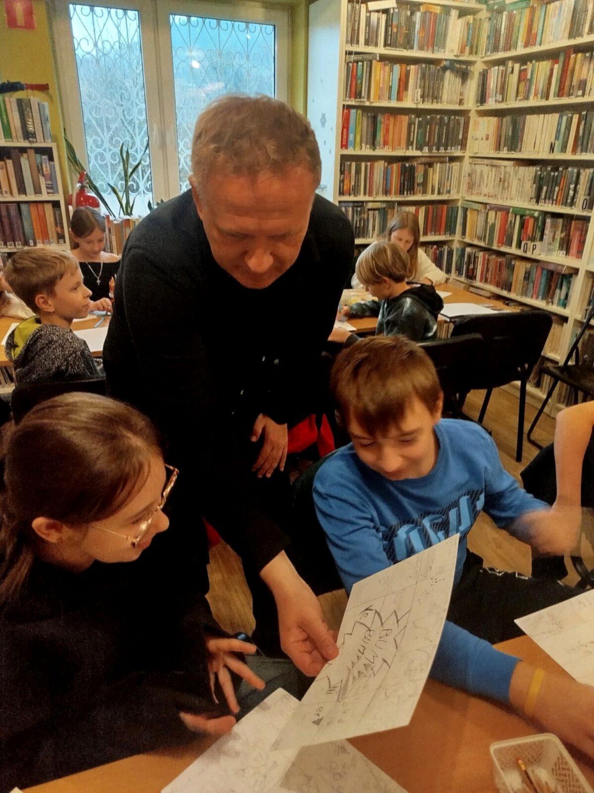 Komiksowa przygoda w Filii na Czarnym Potoku