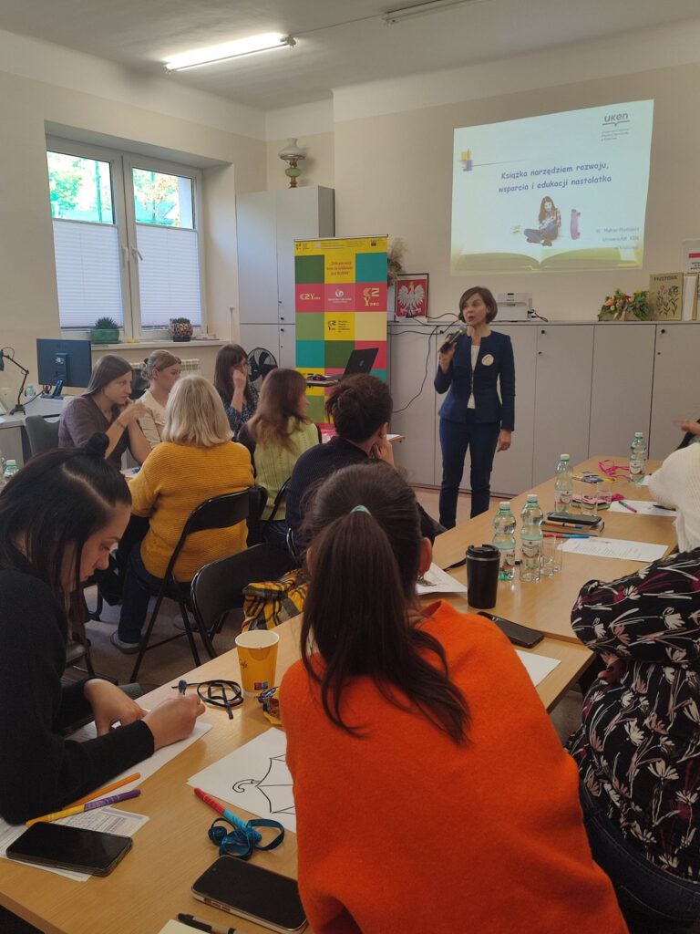 Warsztaty z dr Wandą Matras-Mastalerz w naszej bibliotece!