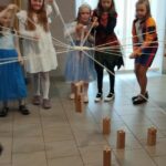 Magicne andrzejki w bibliotece w Tyliczu