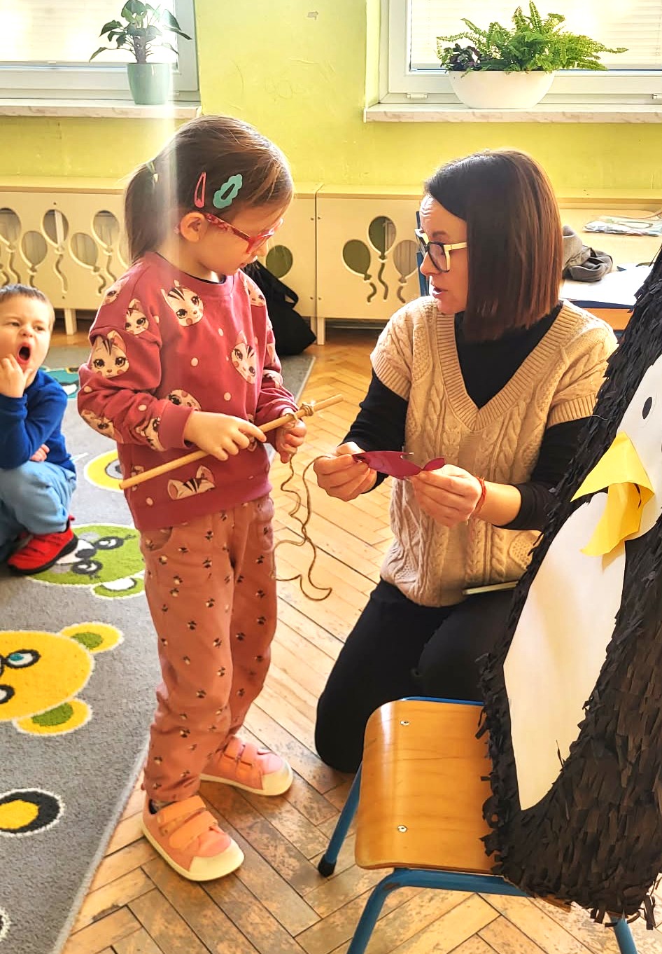 Książkowi Odkrywcy poznają Pingwiny