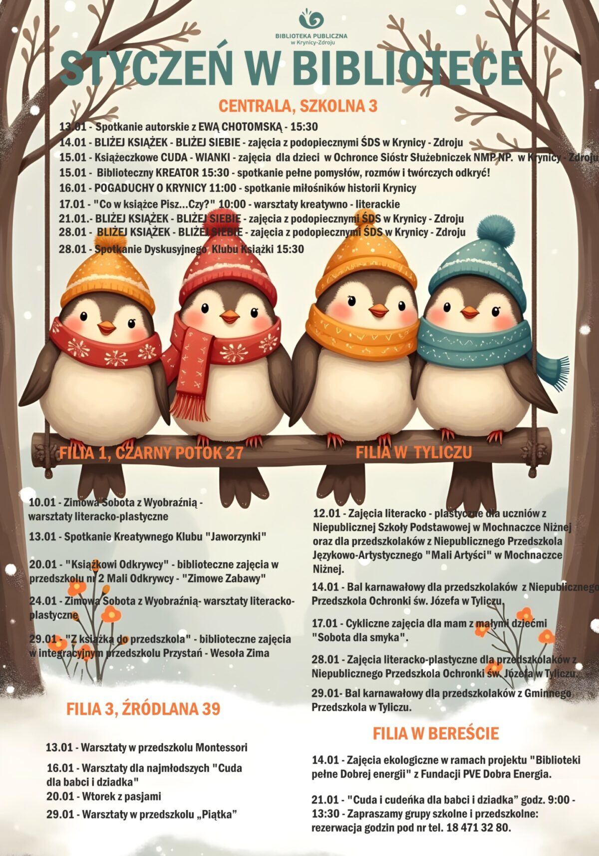 Styczeń w bibliotece