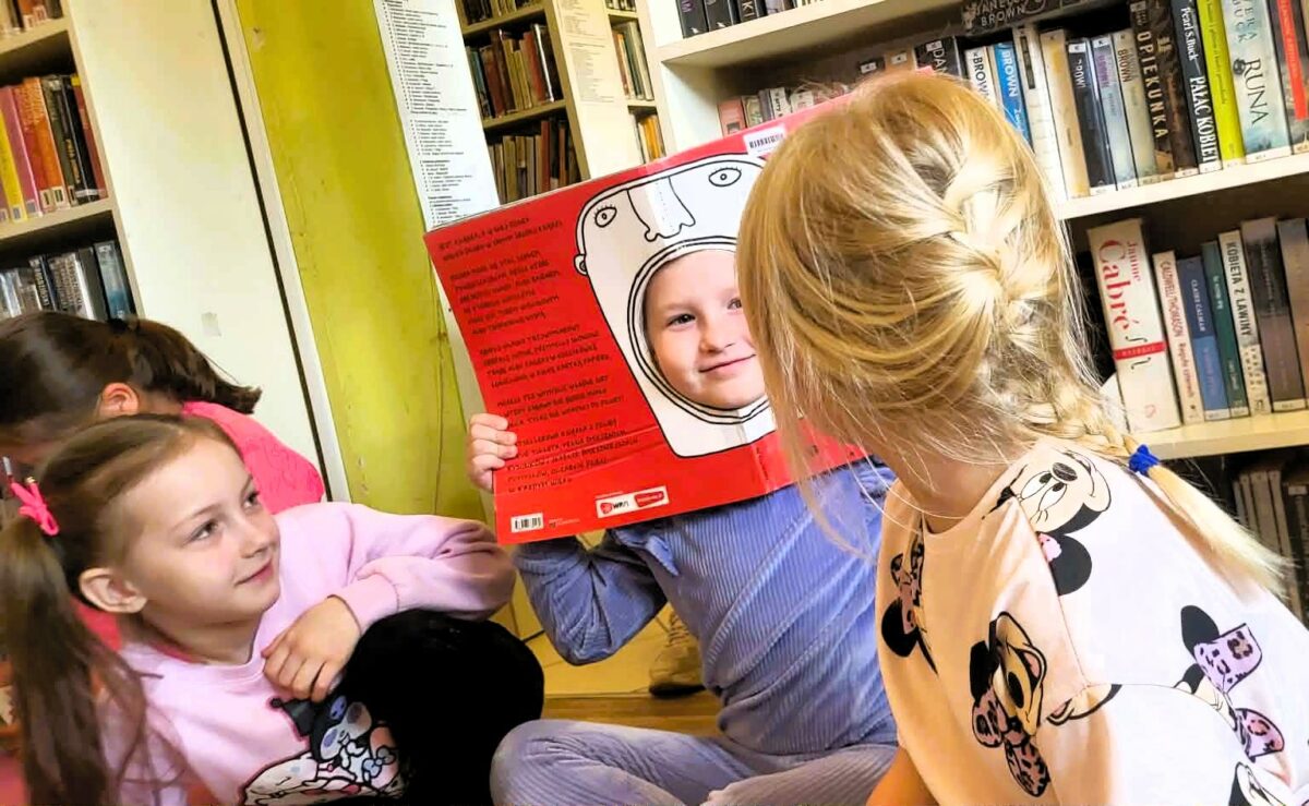 Książkowe zajęcia w Filii 1