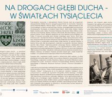 Na drogach głębi ducha – w światłach tysiąclecia