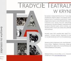 Tradycje teatralne Krynicy