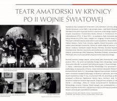 Tradycje teatralne Krynicy