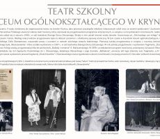 Tradycje teatralne Krynicy