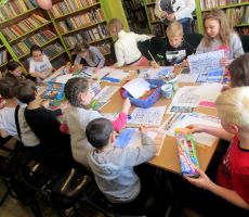 Sobota z wyobraźnią w filii na Czarnym Potoku.