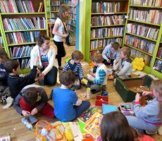 Ferie w bibliotece na Czarnym Potoku