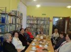 Spotkanie seniorek w tylickiej bibliotece